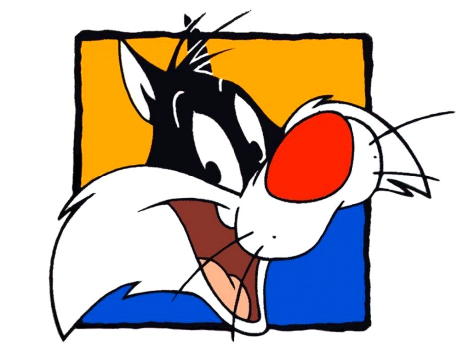 Sylvester The Cat Wallpapers Wallpaper Cave - Looney Tunes Sylvester Cat Face - HD Wallpaper 