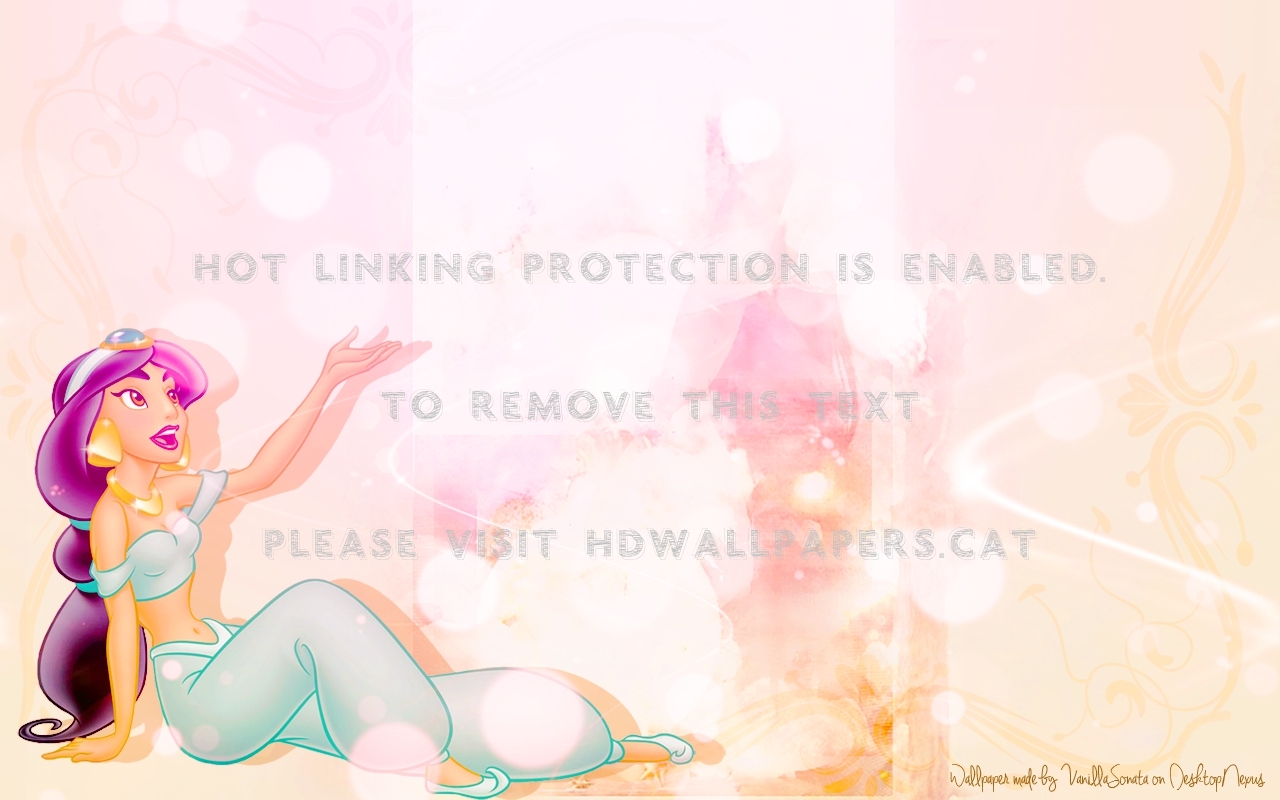 Jasmine Wallpaper Animated Disney Princess - Disney Princess Jasmine - HD Wallpaper 