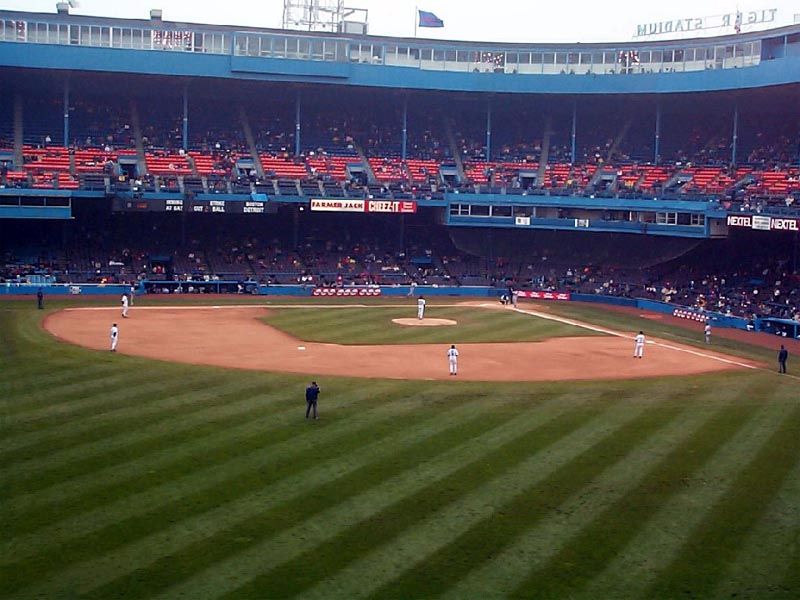 Detroit Tiger Stadium - HD Wallpaper 