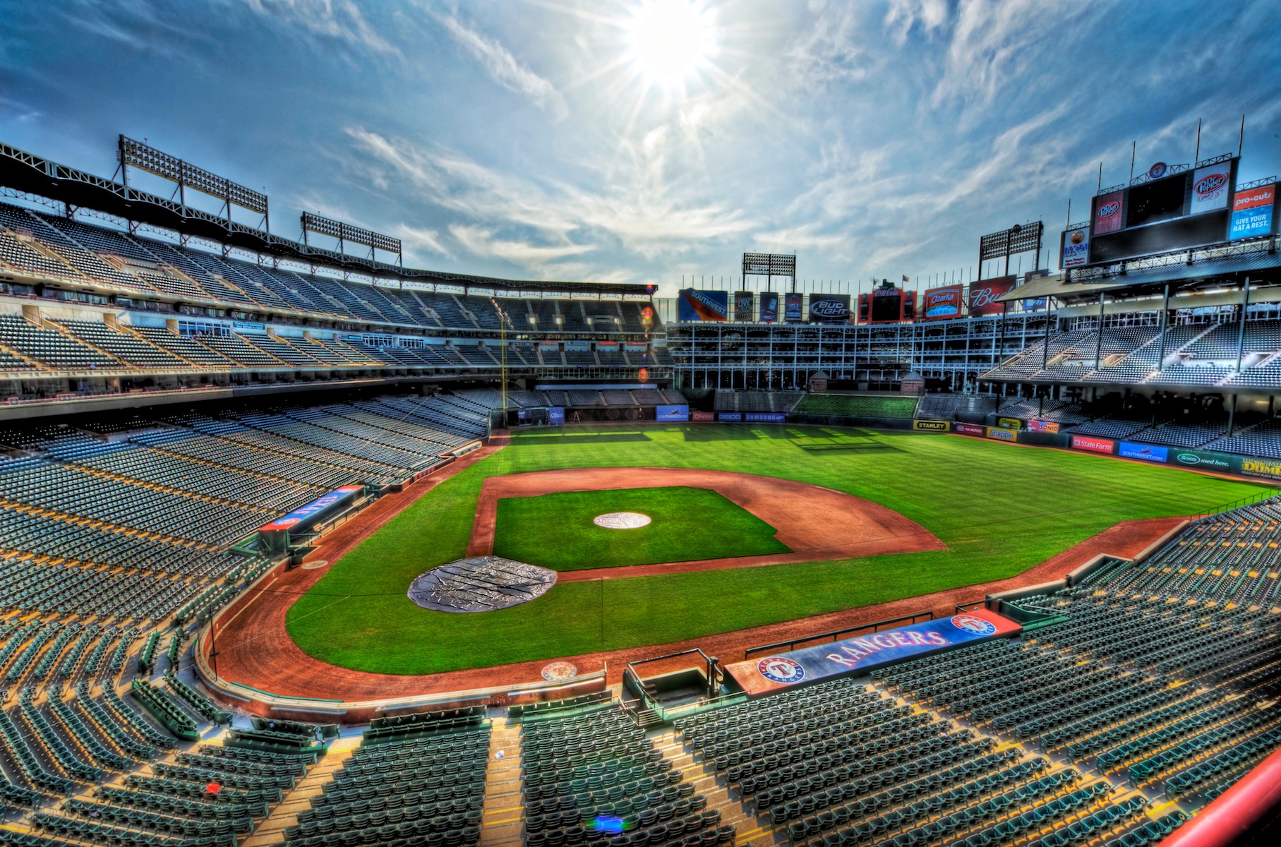 Texas Rangers Ballpark In Arlington - Texas Rangers Ballpark - HD Wallpaper 