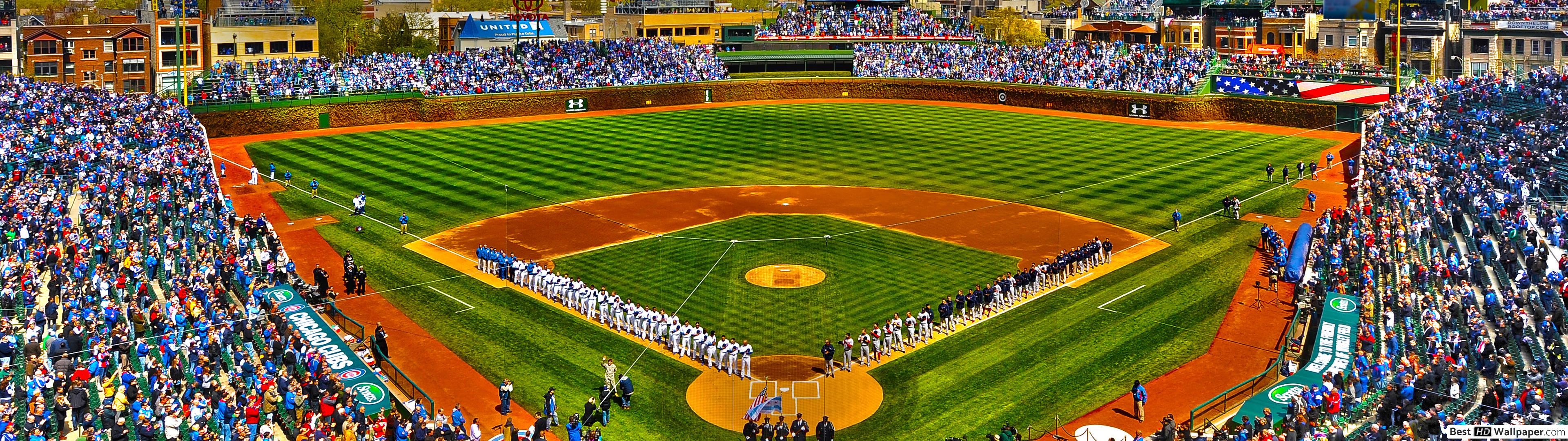 Wrigley Field 2446 X 1440 - HD Wallpaper 