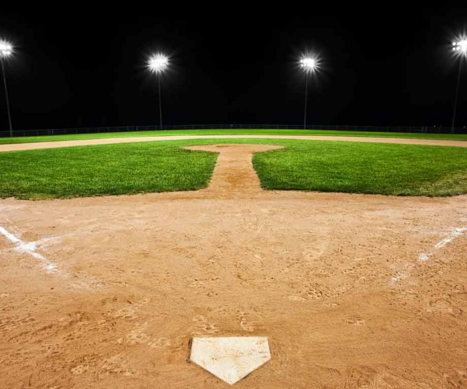 Baseball Wallpaper For Iphone - Baseball Field - HD Wallpaper 