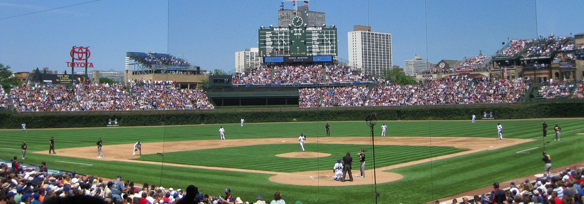 Chicago Cubs Vs St Cardinals Vs Cubs Wrigley 1200x420 Wallpaper Teahub Io