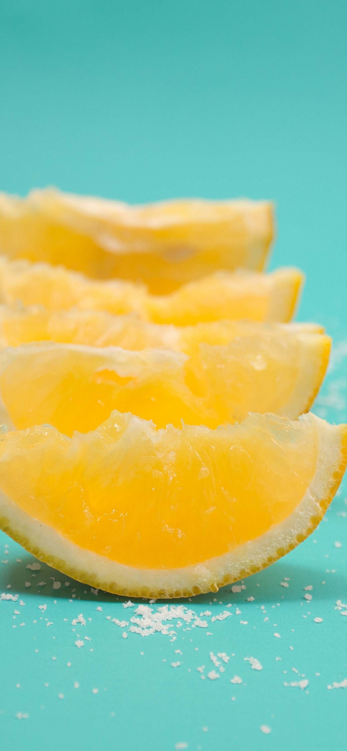 Lemon, Fruits, Slices, Wallpaper - Lemon Wallpaper For Iphone X - HD Wallpaper 
