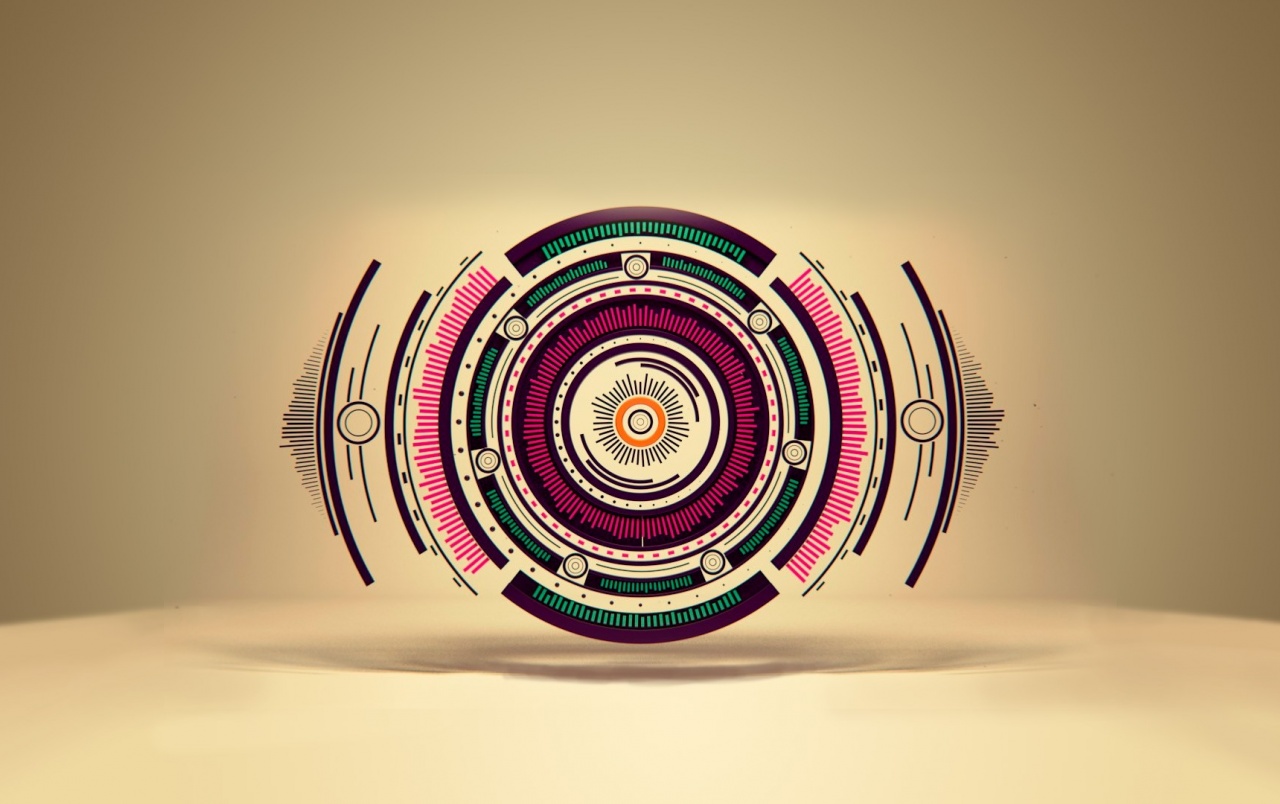 Abstract Circle Wallpapers - Amazing Geometry - HD Wallpaper 
