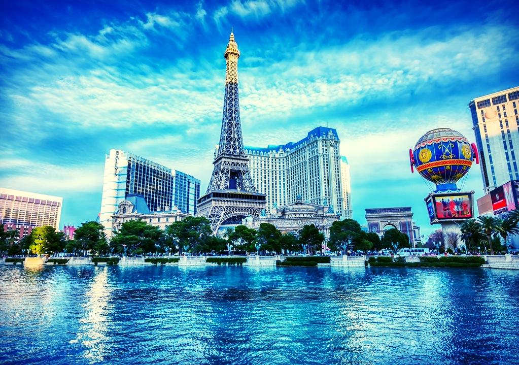 Las Vegas Wallpaper - Bellagio - HD Wallpaper 