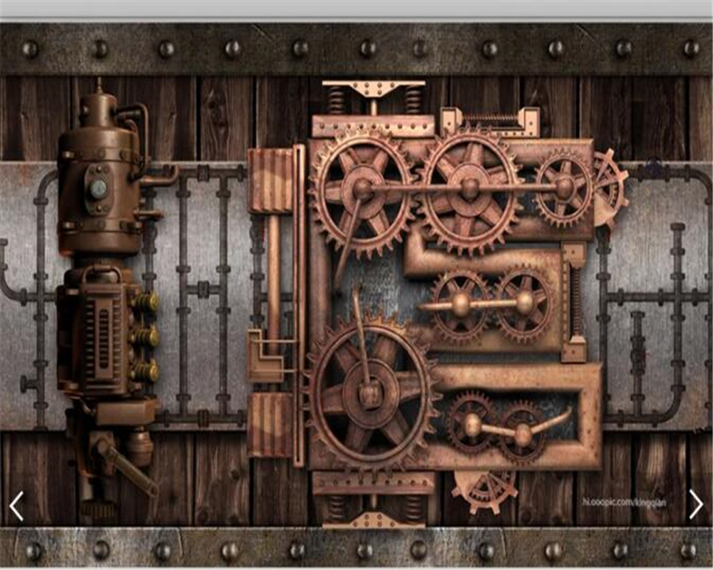 Industrial Mechanical Interior Design - HD Wallpaper 