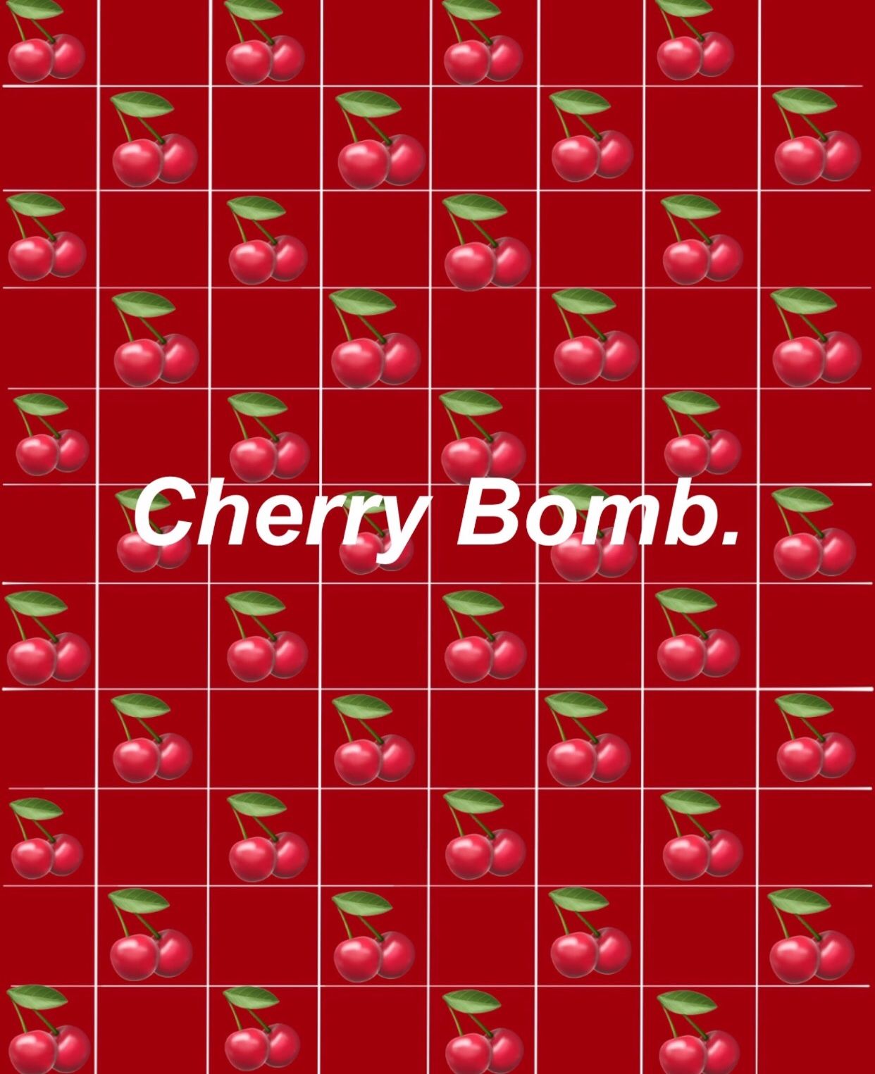 Cherry Emoji - HD Wallpaper 