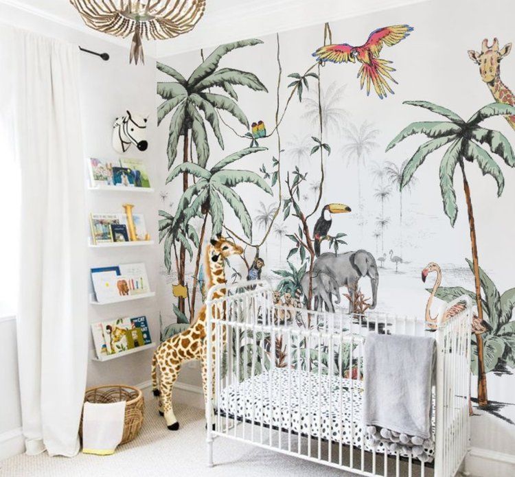 Jungle Wallpaper Nursery - 750x695 Wallpaper Jungle Wallpaper Nursery - 750x695 Wallpaper