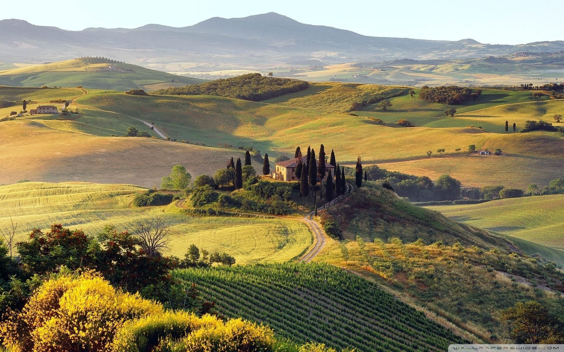 Landscape, Italy ❤ 4k Hd Desktop Wallpaper For 4k Ultra - Italian Landscapes - HD Wallpaper 