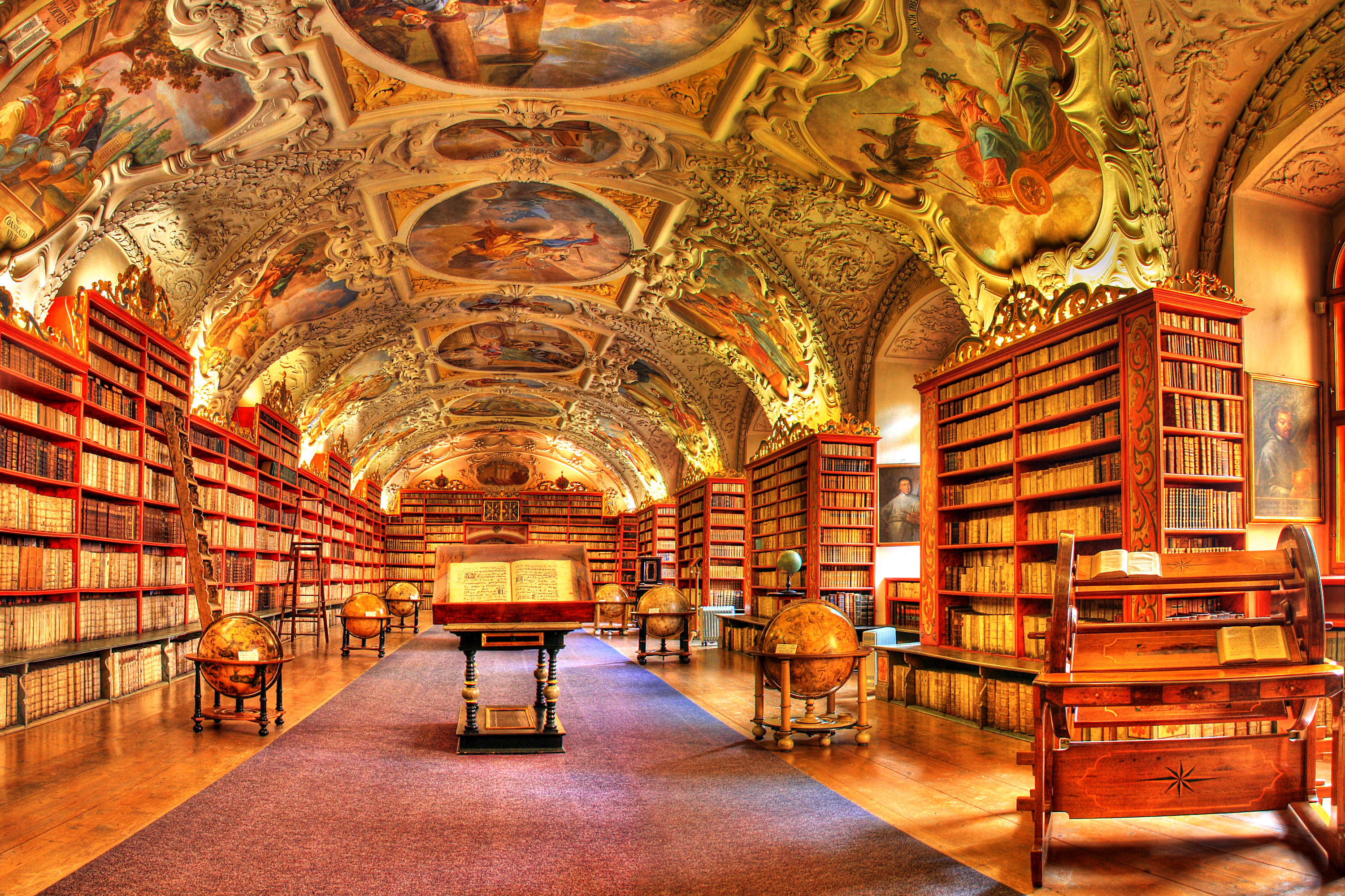 Strahov Monastery - HD Wallpaper 