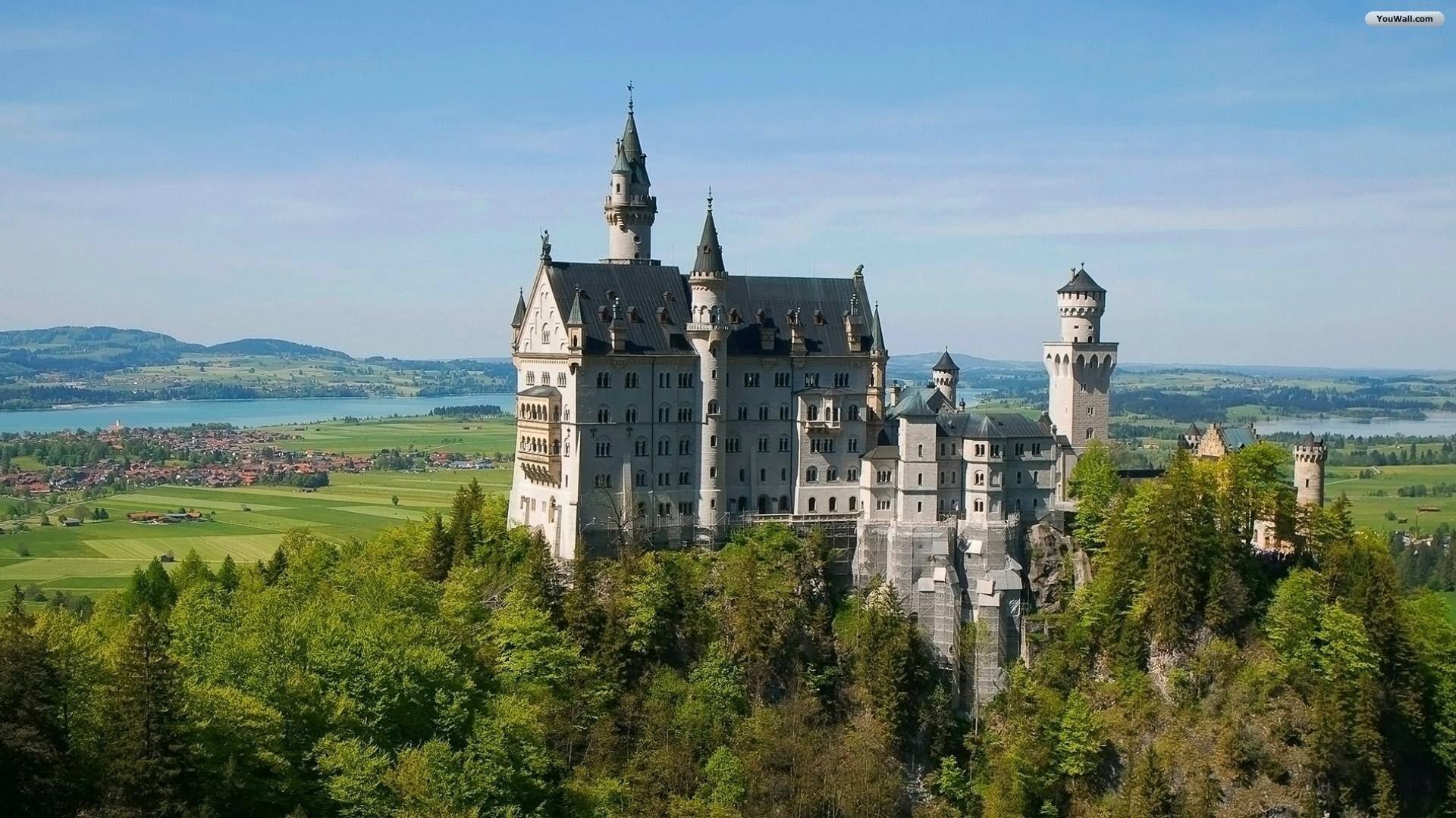 1920x1080, Castles Hd Wallpapers Backgrounds Wallpaper - Neuschwanstein Castle - HD Wallpaper 