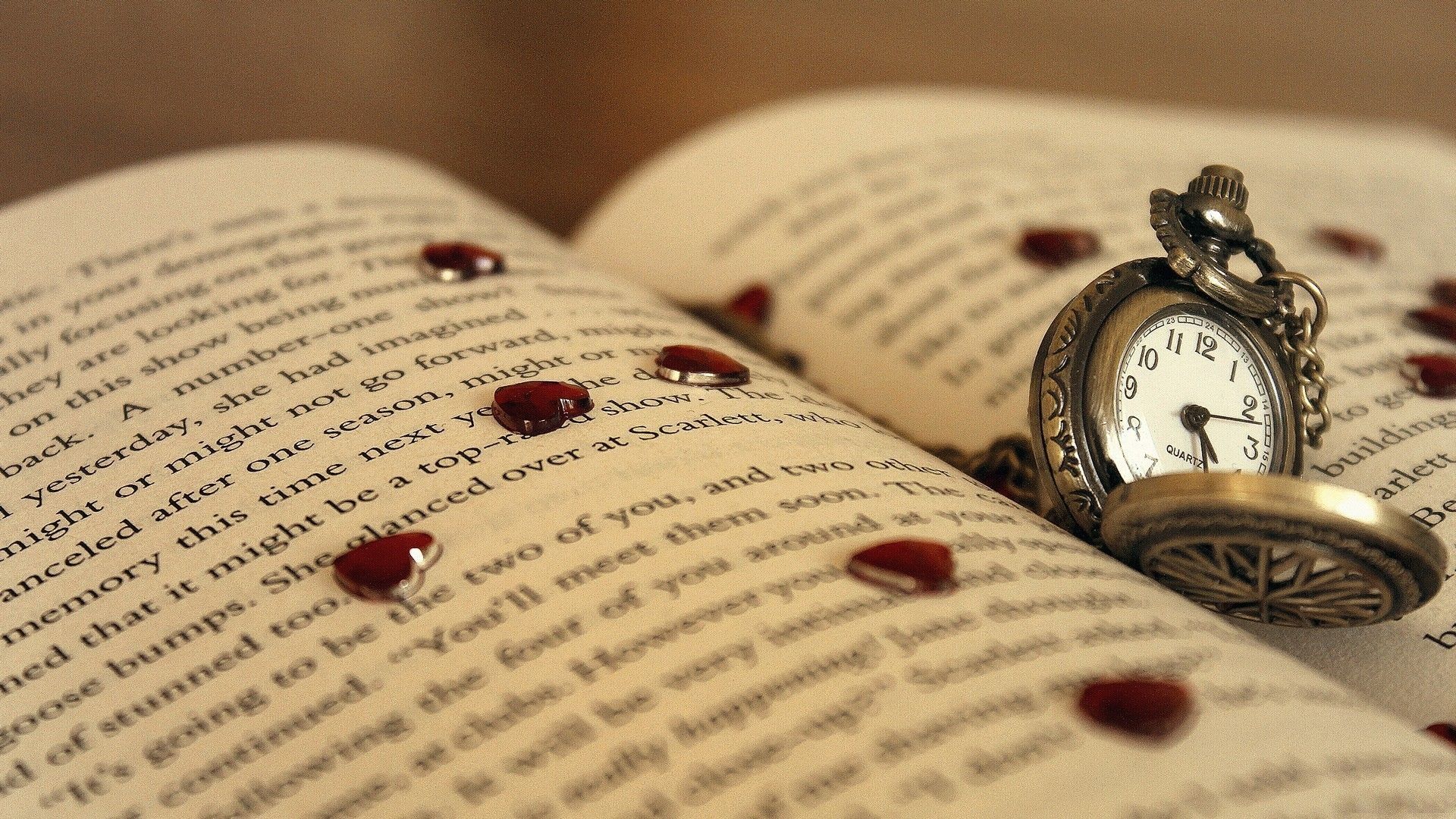 Love With Books - HD Wallpaper 