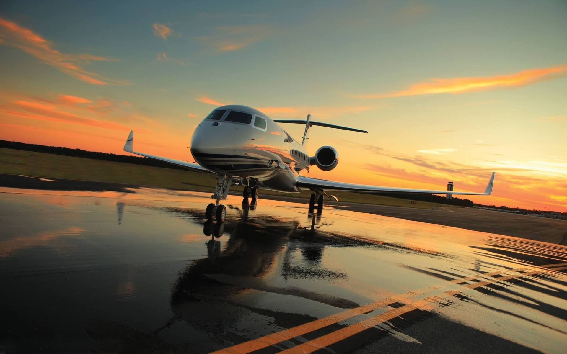 Private Jet - HD Wallpaper 