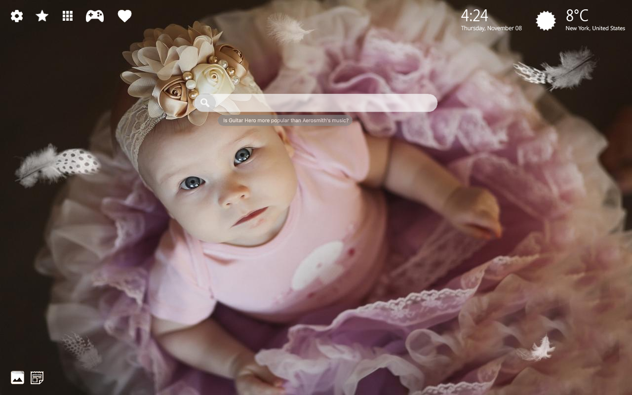 Baby Girl Wallpaper cute - Female Baby - HD Wallpaper 