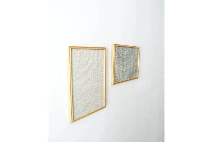 50s Wallpaper Wallpaper Wood Frame Wooden Frame Picture - Vernissage - HD Wallpaper 