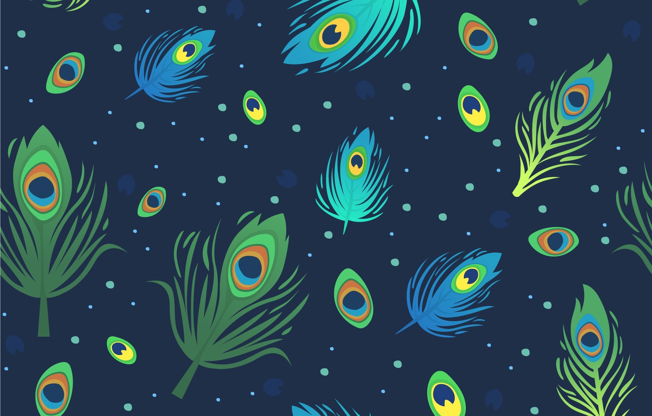 Photo Wallpaper Blue, Background, Pattern, Pattern, - Fractal Art - HD Wallpaper 