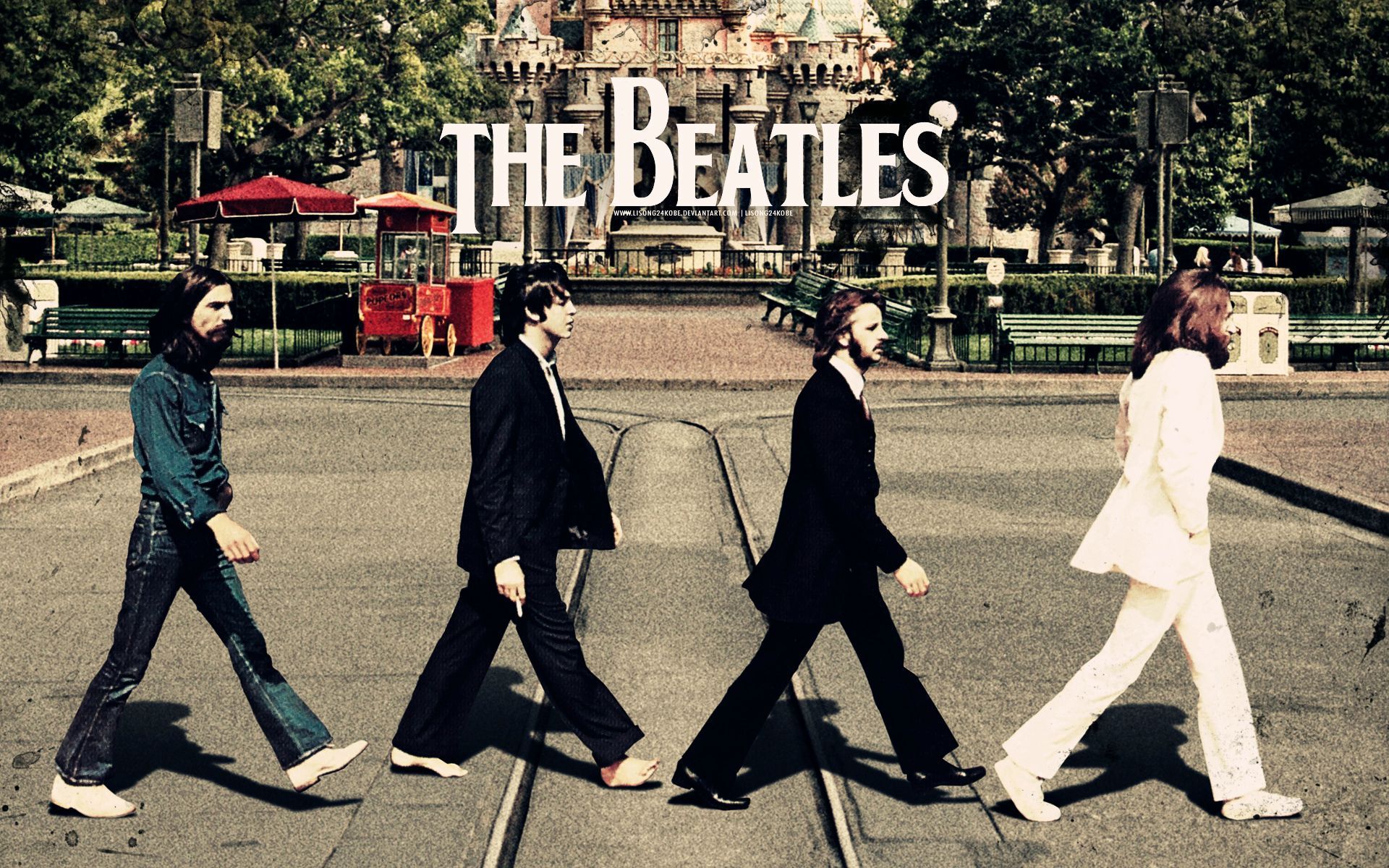 The Beatles - Beatles Abbey Road Hd - HD Wallpaper 