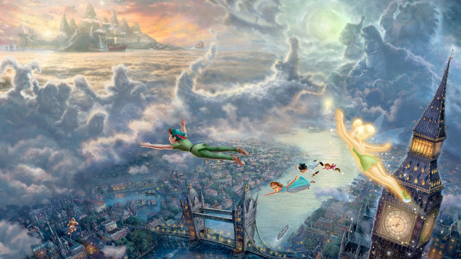 Peter Pan Hd Wallpaper - Peter Pan - HD Wallpaper 