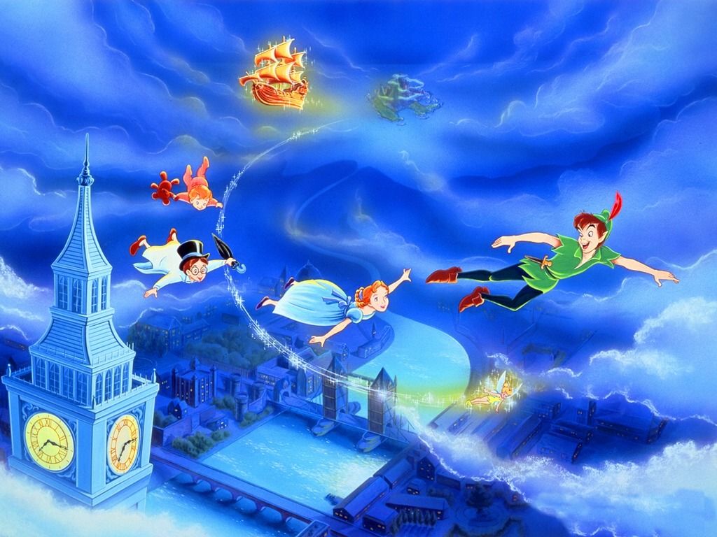 Disney Wallpapers Peter Pan - HD Wallpaper 