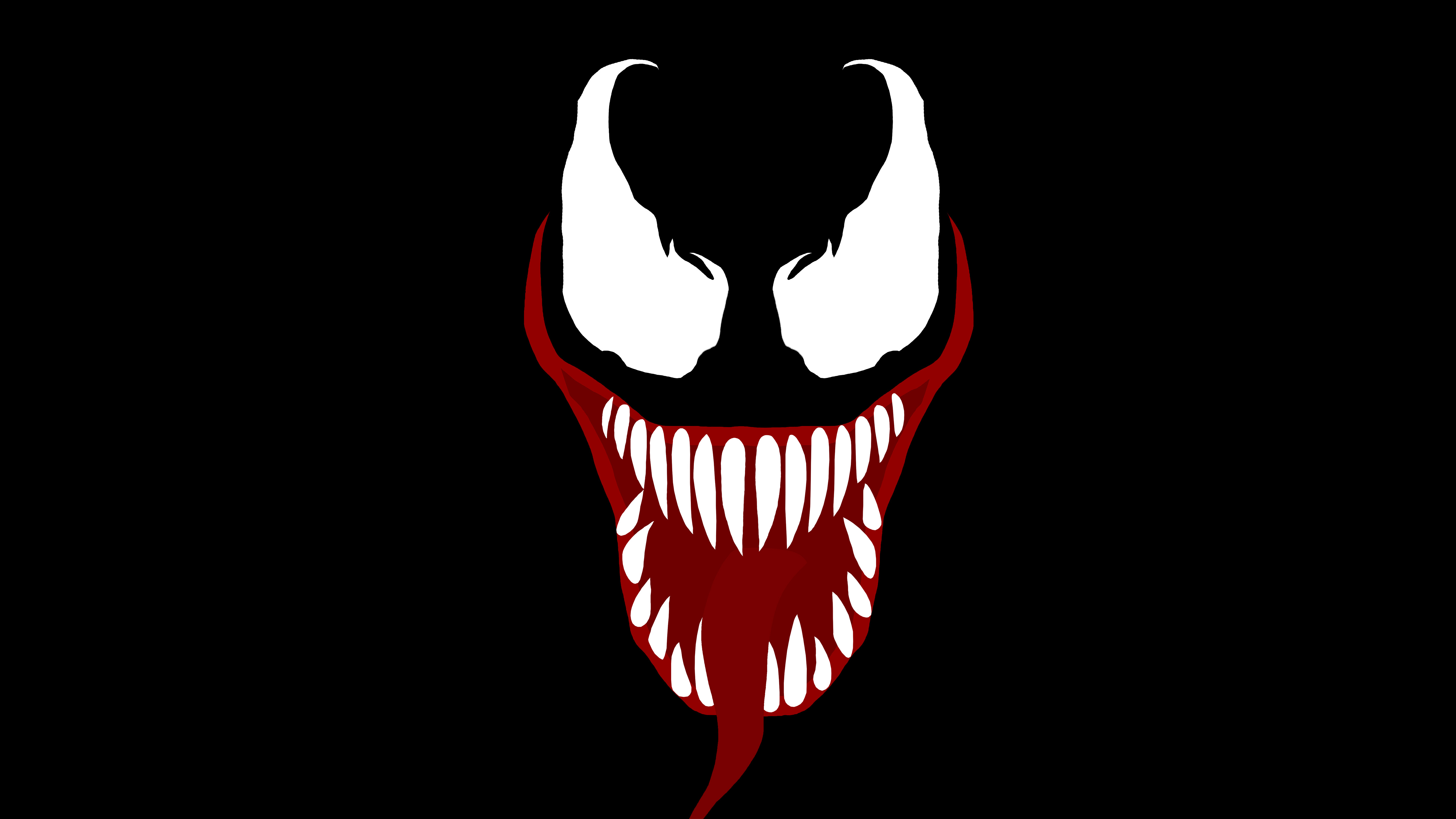 Venom Movie Face, Hd Movies, 4k Wallpapers, Images, - Venom Face Wallpaper Hd - HD Wallpaper 