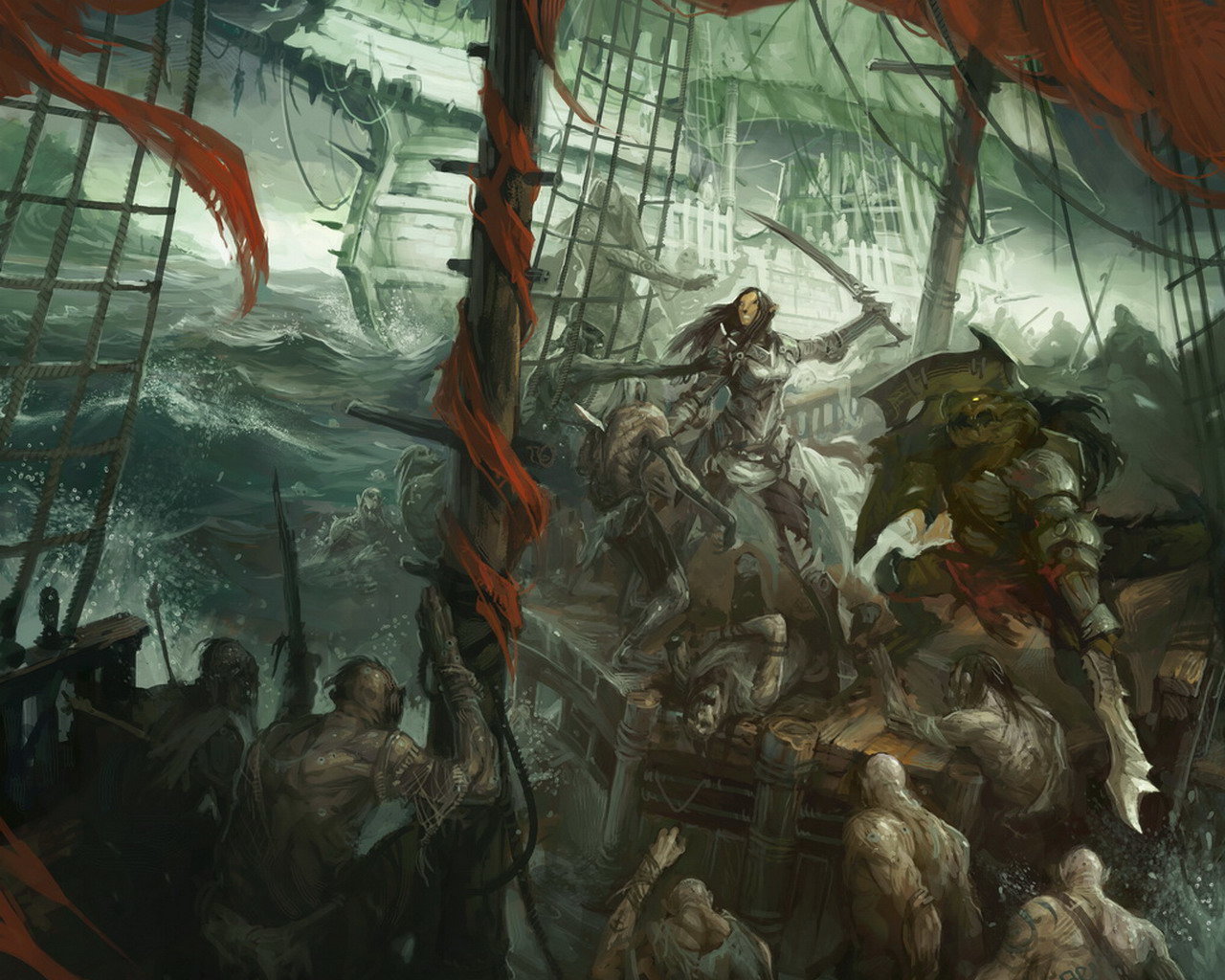 Free Download Pirate Wallpaper Id - Dnd5e Kraken - HD Wallpaper 