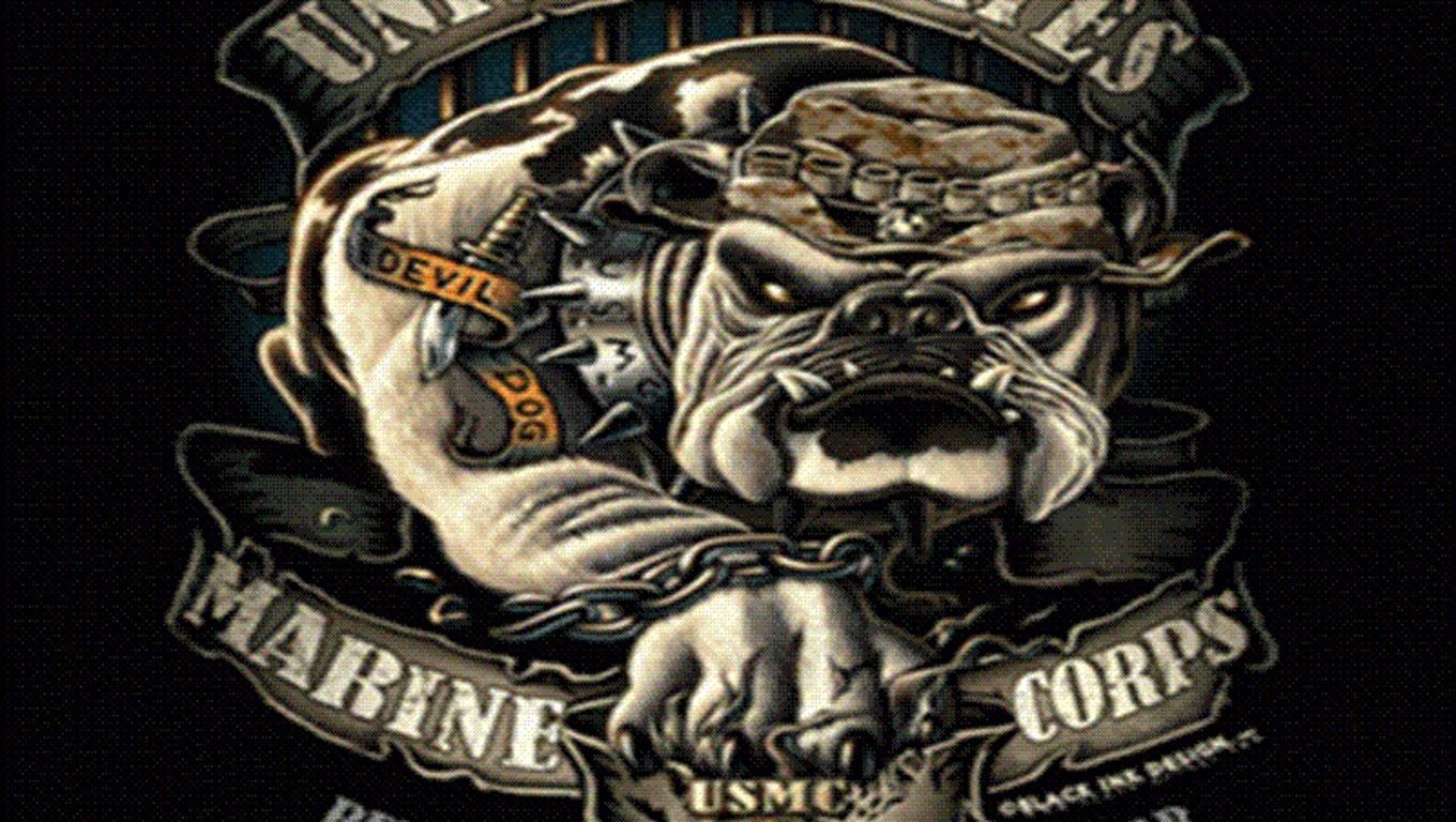 Usmc Devil Dog - HD Wallpaper 