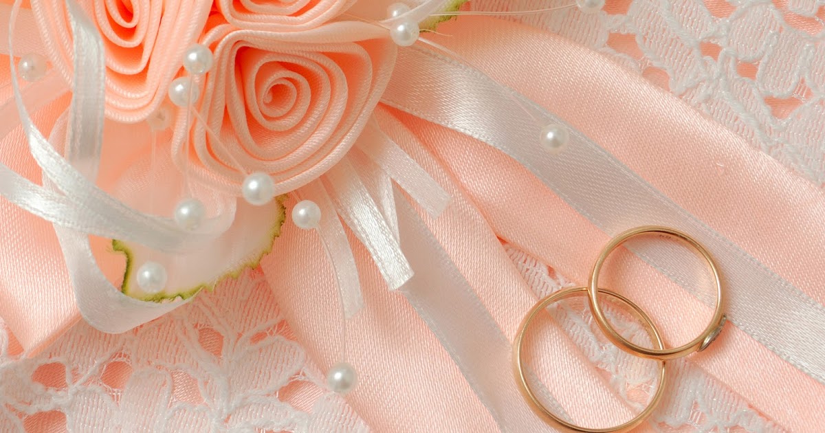 Peach Color Wedding Background - HD Wallpaper 