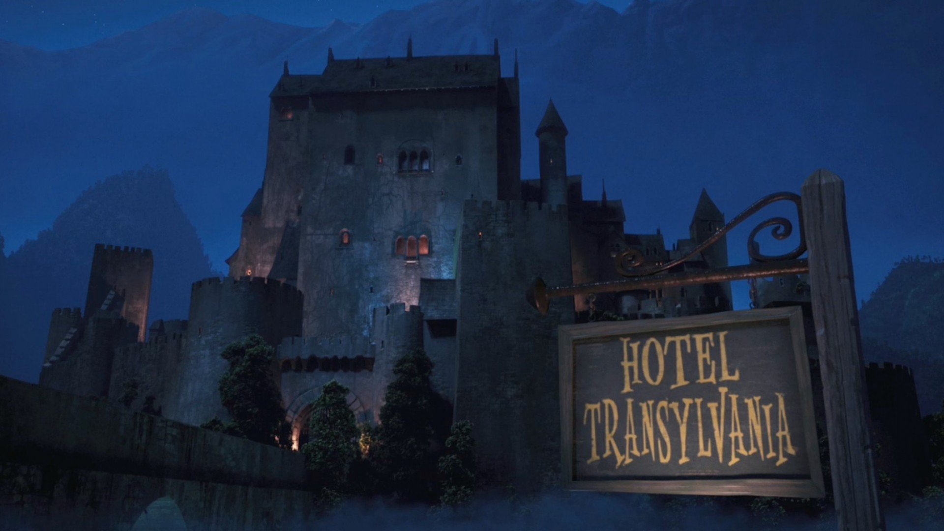 Hotel Transylvania Hotel - HD Wallpaper 