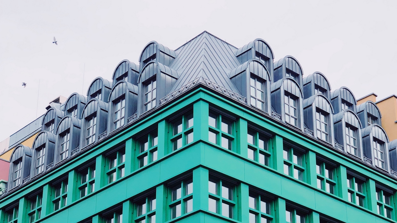 Wallpaper Facade, Building, Architecture, Corner, Windows, - Facade - HD Wallpaper 