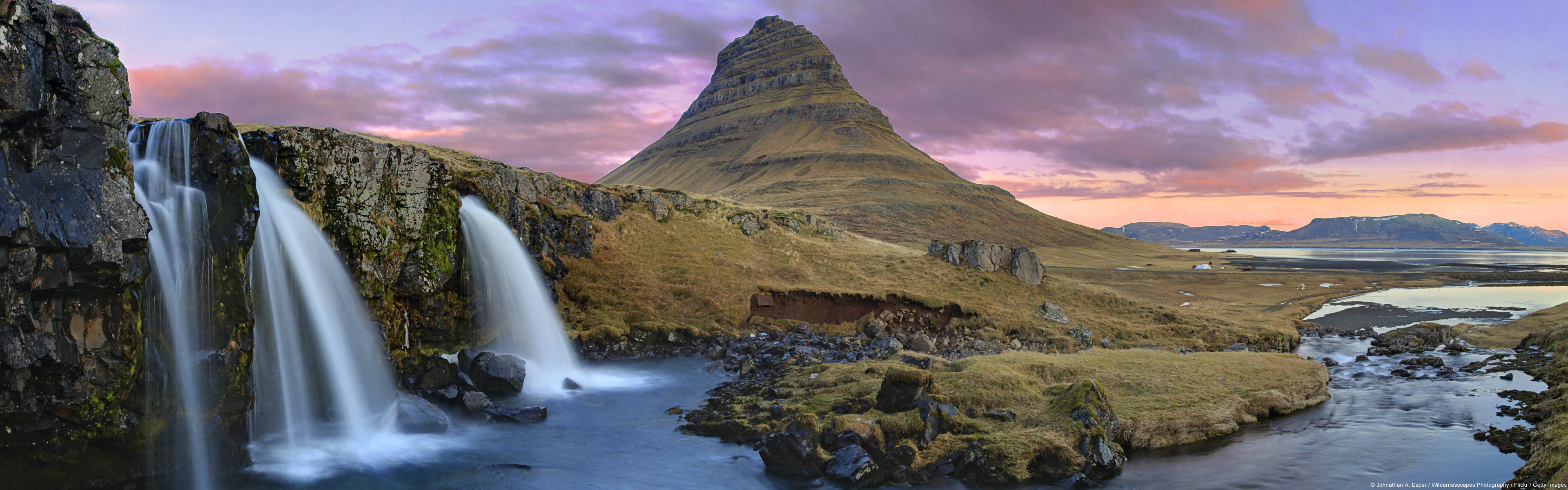 Dual Screen Wallpaper Iceland - HD Wallpaper 
