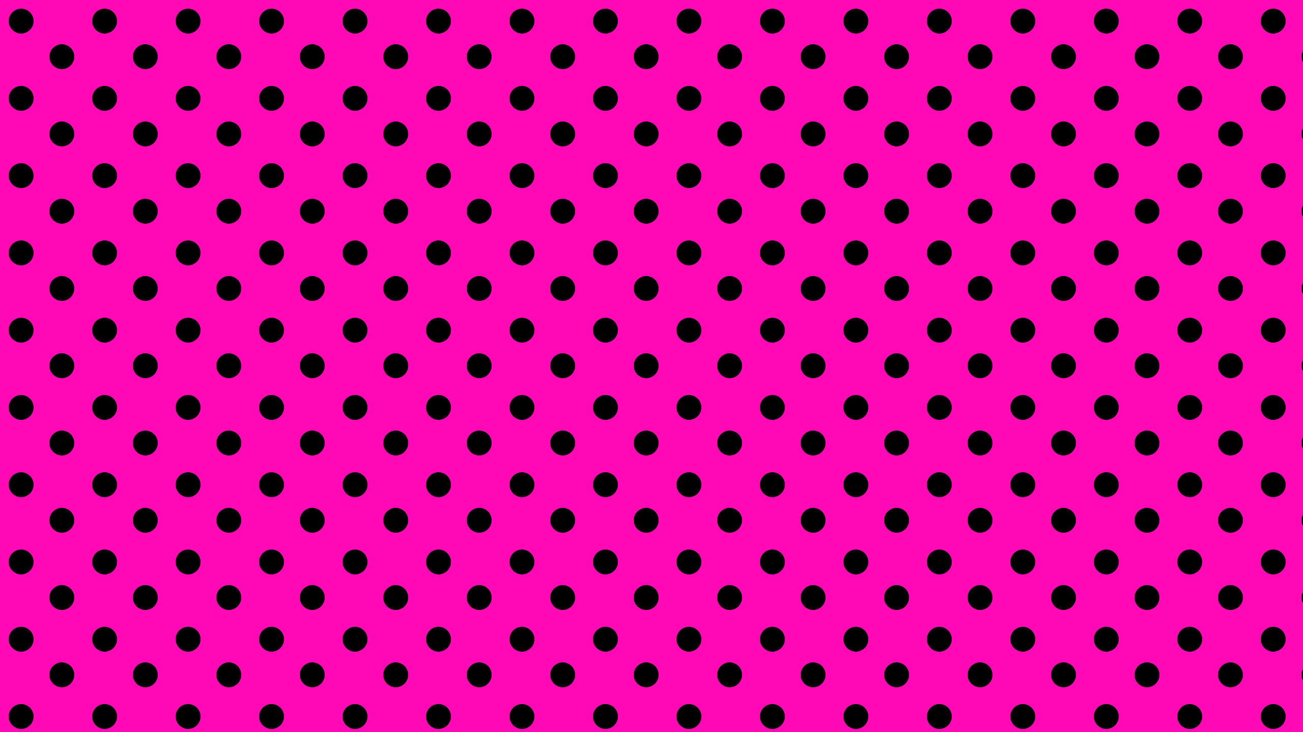 Polkadot Pink Desktop Background - Black Pink Polka Dot Background Hd - HD Wallpaper 