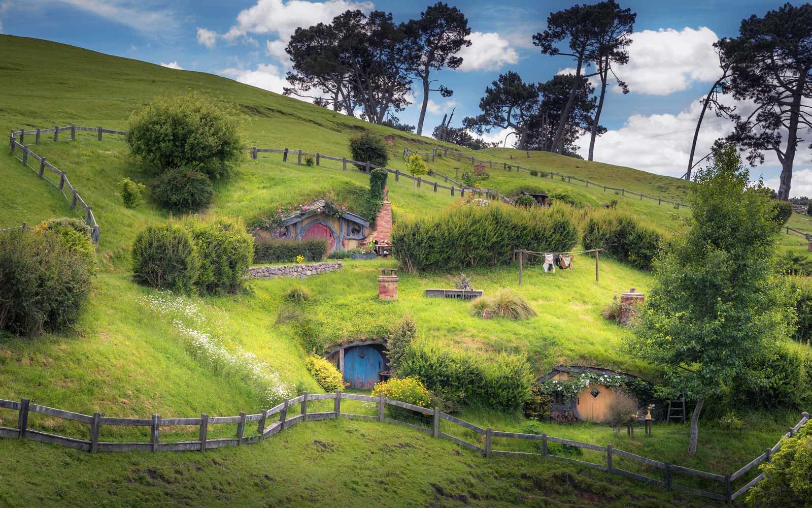 Lord Of The Rings Hobbit New Zealand - HD Wallpaper 