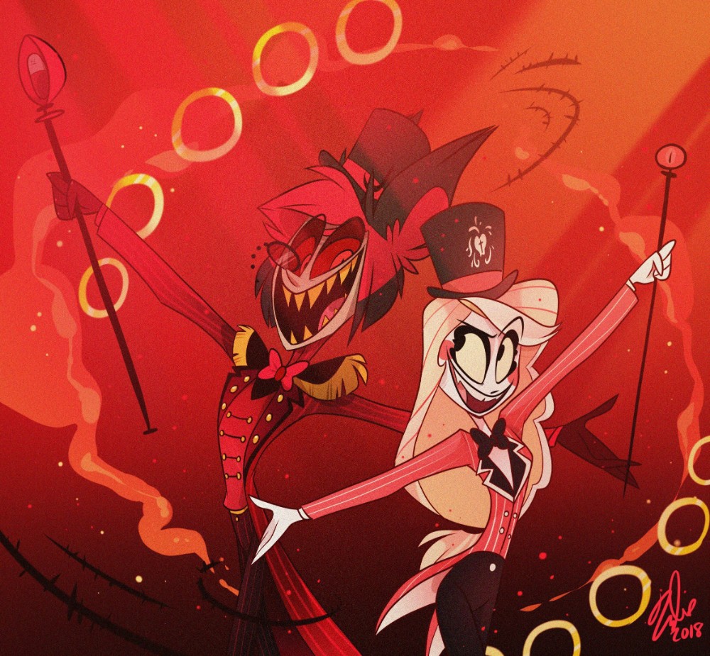 Hazbin Hotel Radio Demon - HD Wallpaper 