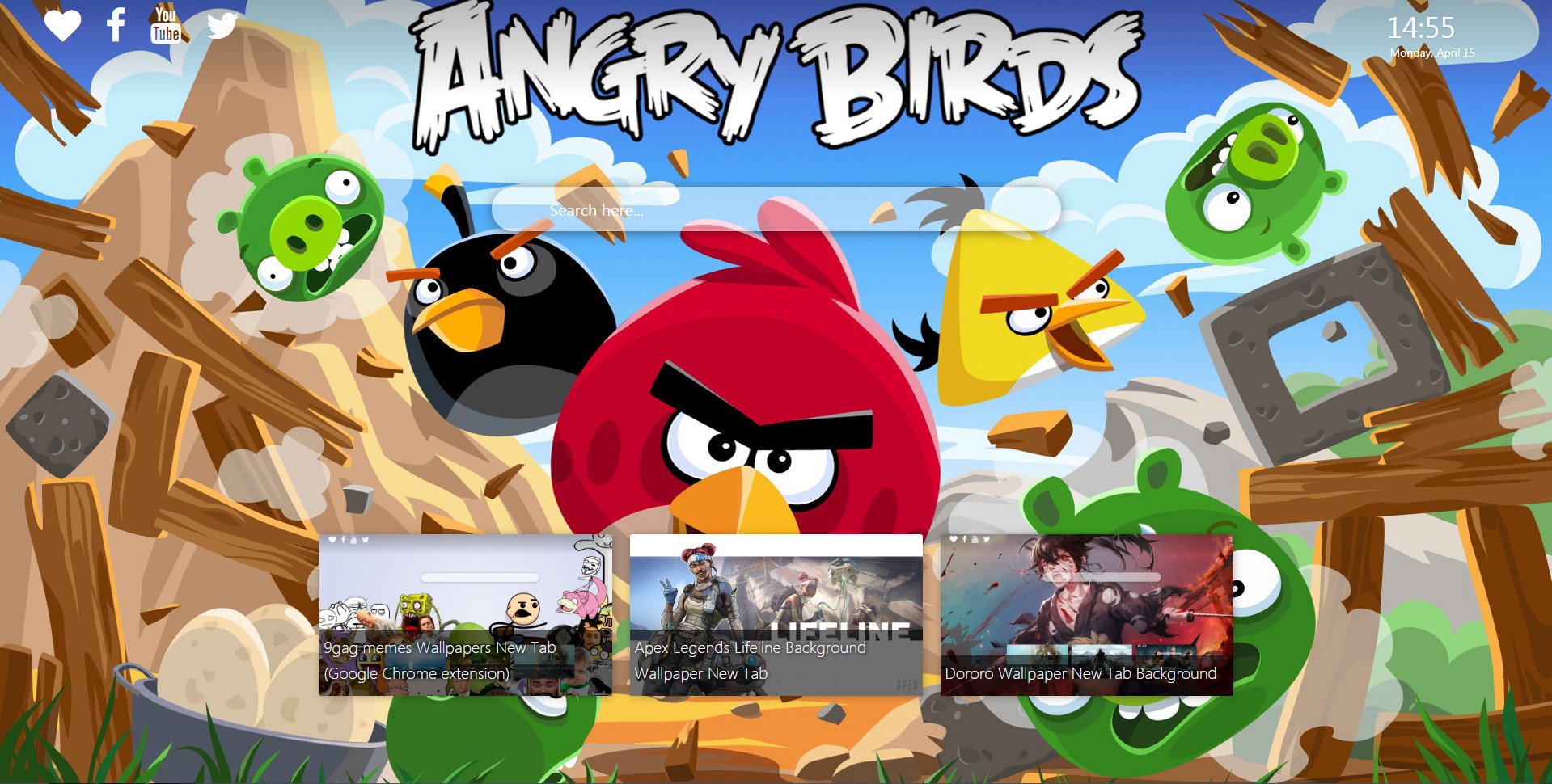 Angry Birds - HD Wallpaper 