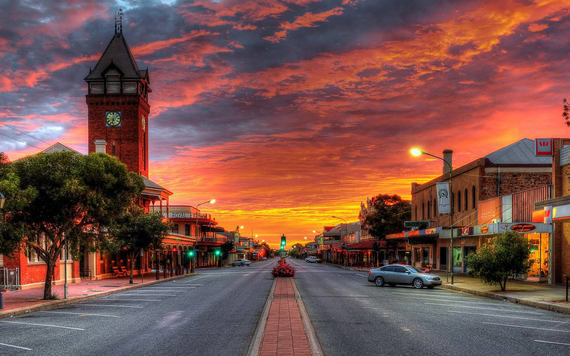 Australia Streets Sunset Wallpaper Hd - Australia Background Hd - HD Wallpaper 