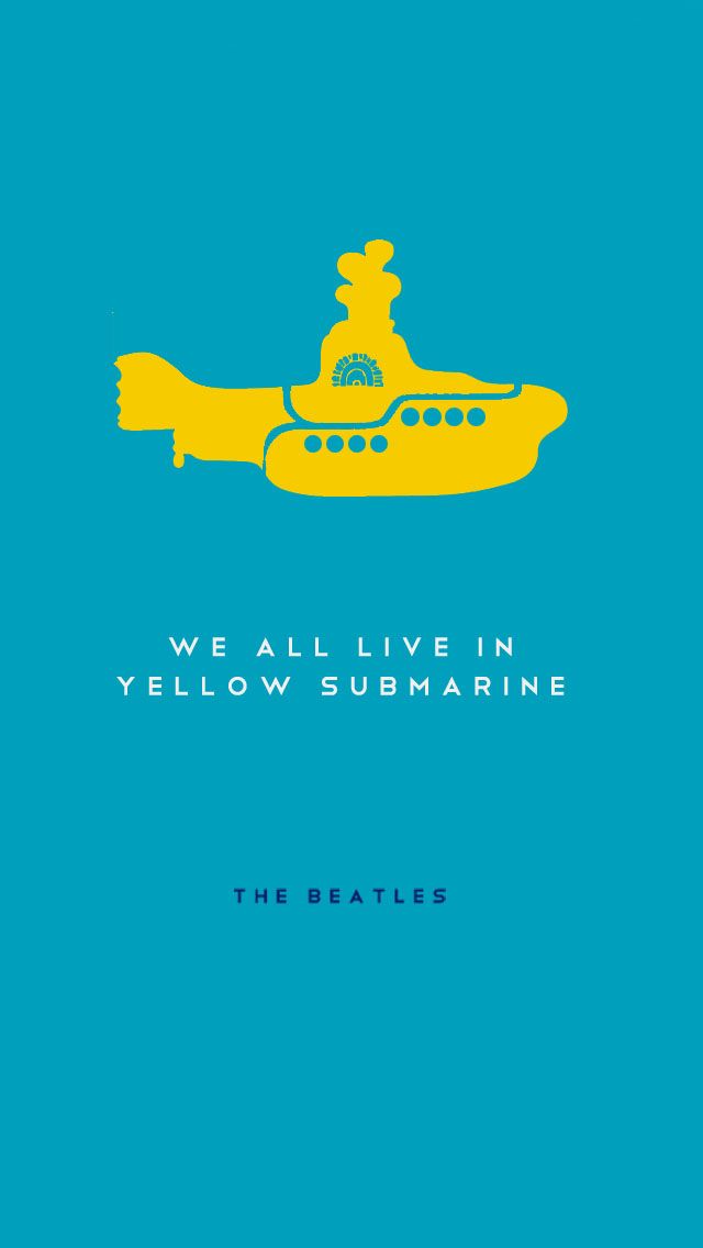 Beatles Yellow Submarine Iphone - HD Wallpaper 