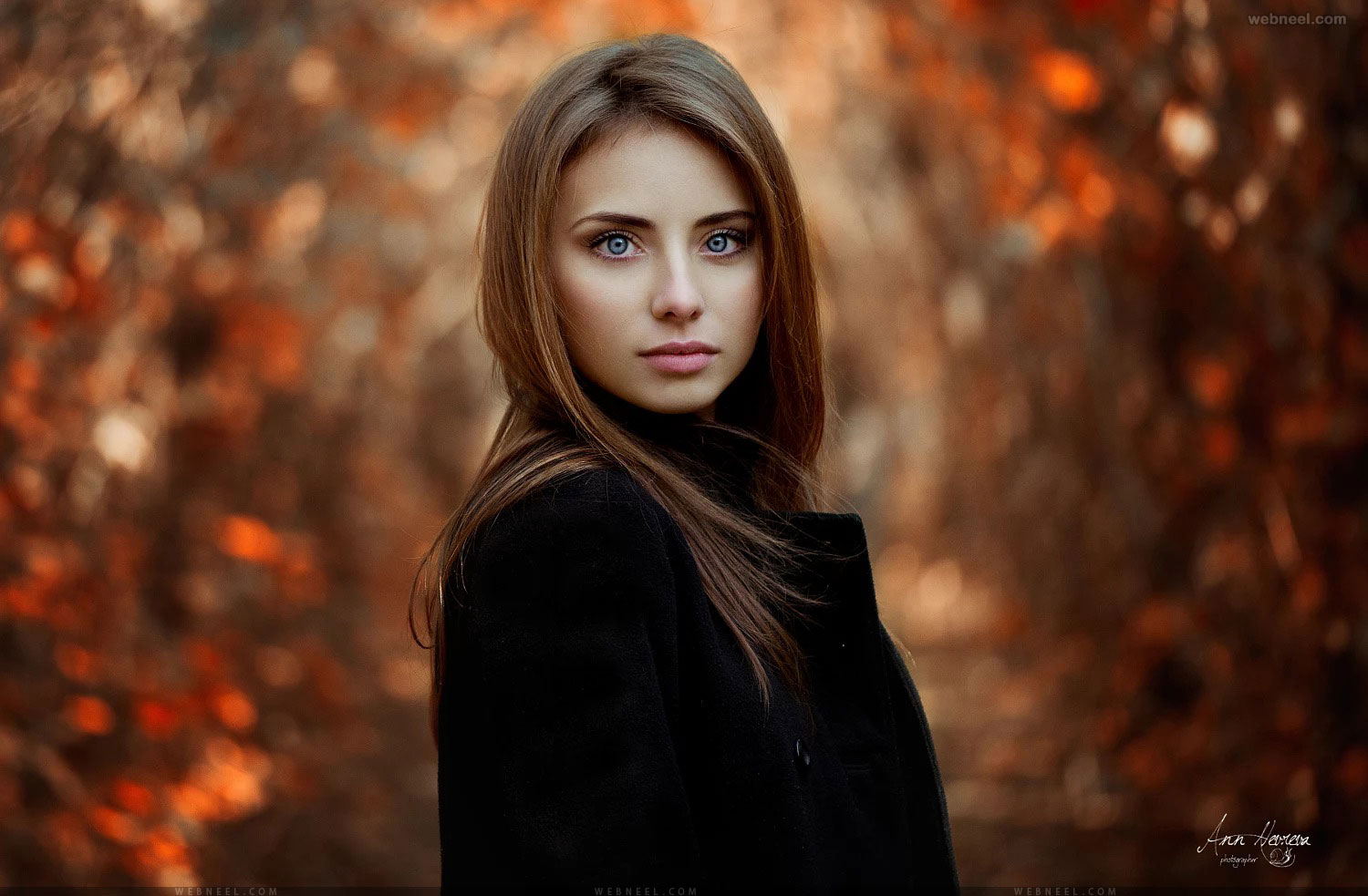 Autumn Portrait Photography - HD Wallpaper 