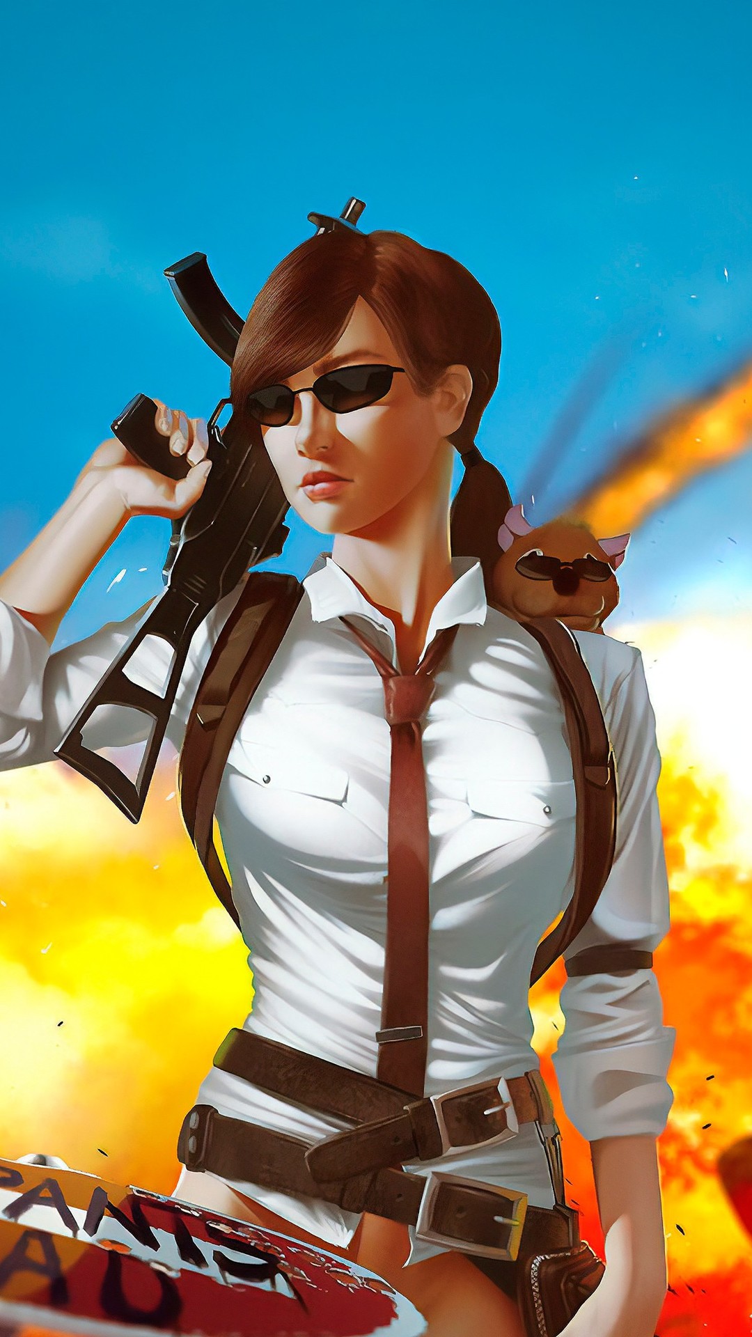 Pubg Mobile Girl Wallpaper 4k - Pubg Girl Wallpaper Hd - HD Wallpaper 