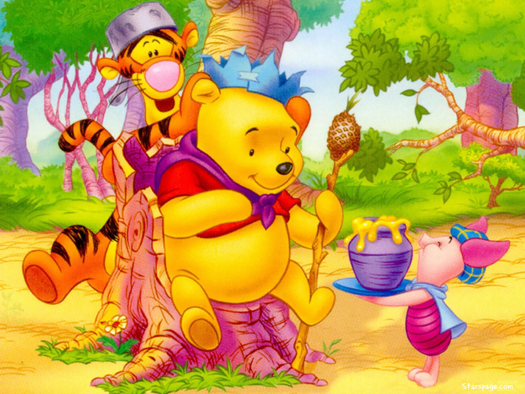 Winnie The Pooh - Hd Winnie The Pooh Background - HD Wallpaper 