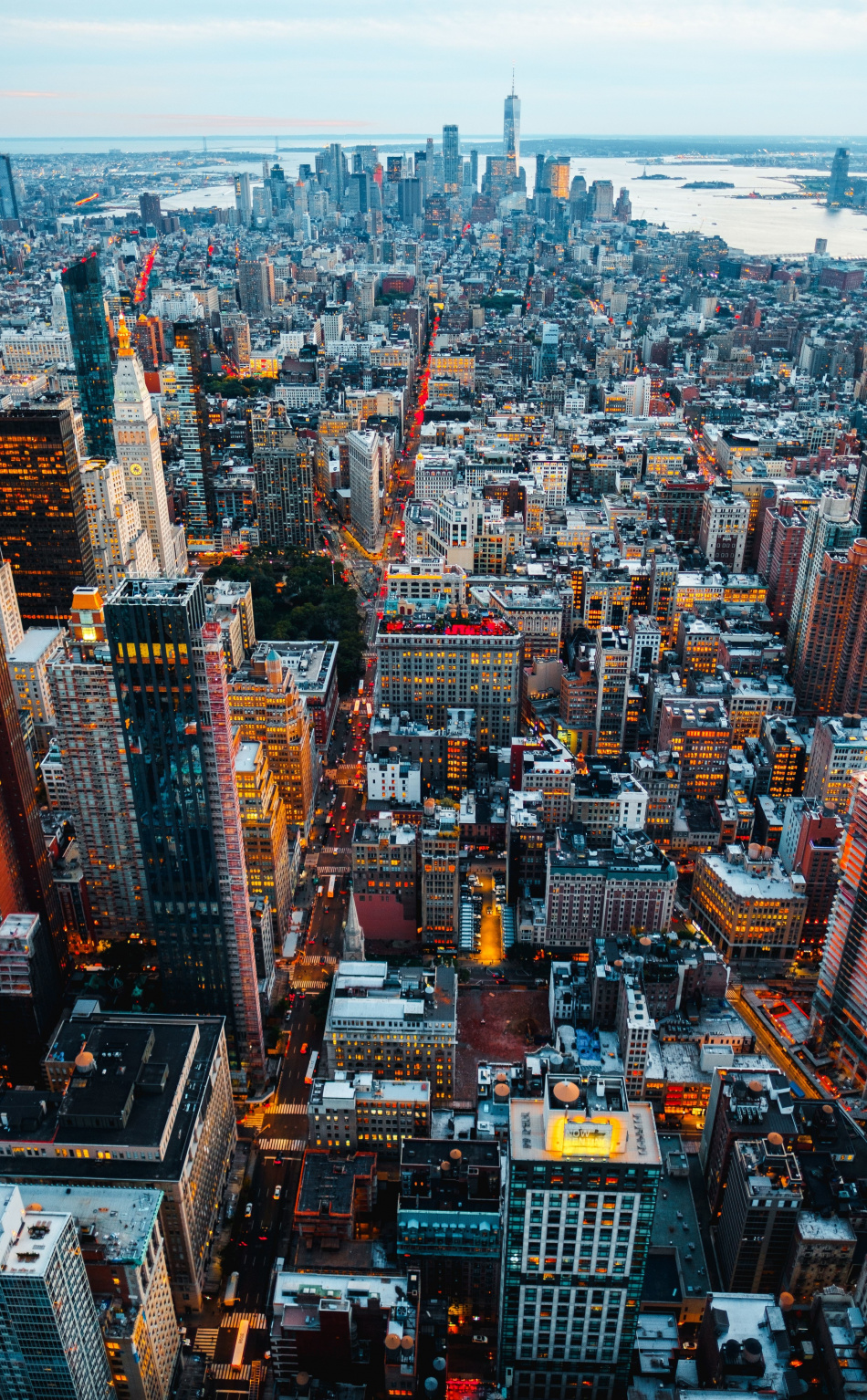 Cityscape, Skyscrapers, City, Manhattan, Wallpaper - New York City - HD Wallpaper 