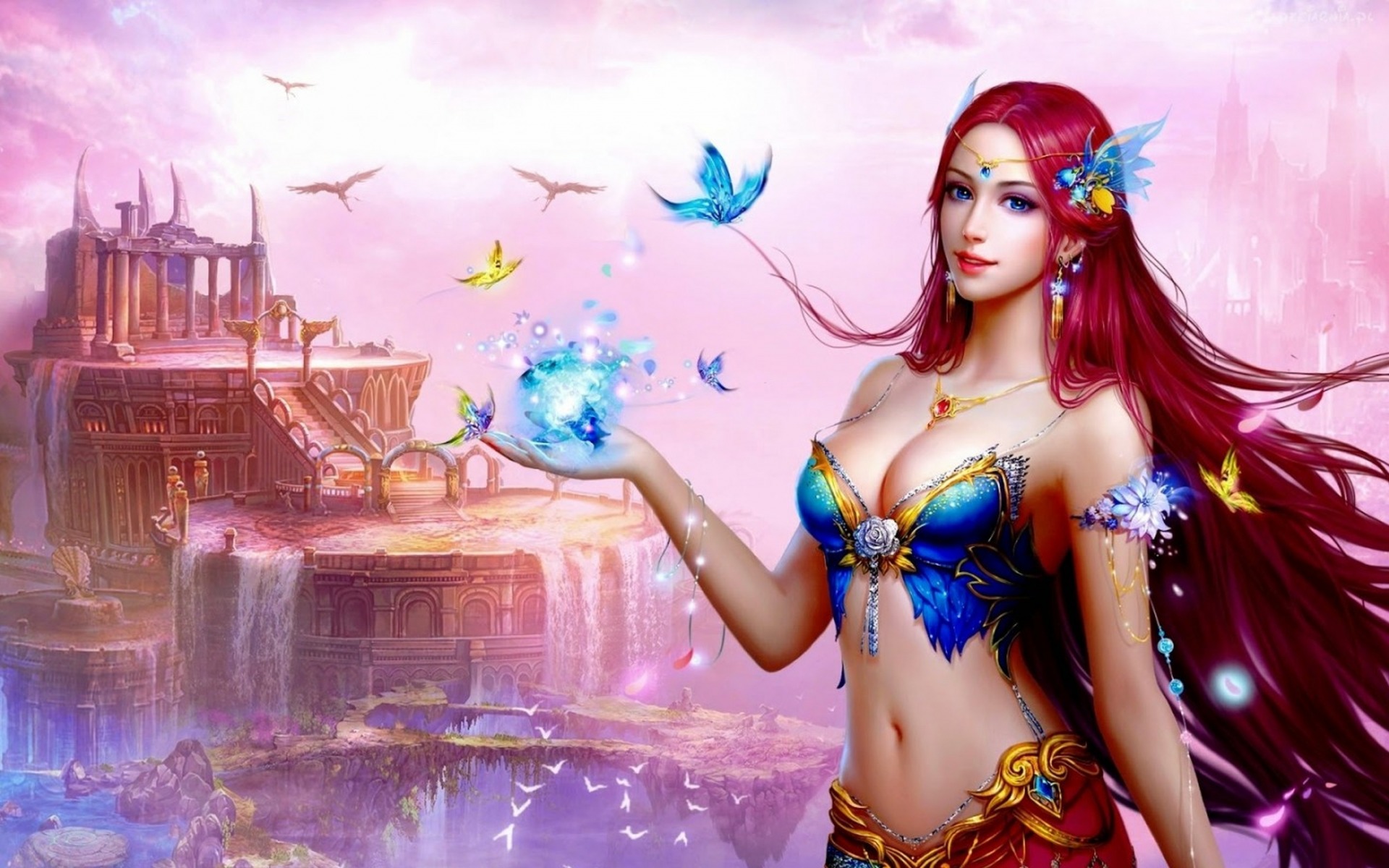 Beautiful Girl Photo Fantasy - HD Wallpaper 