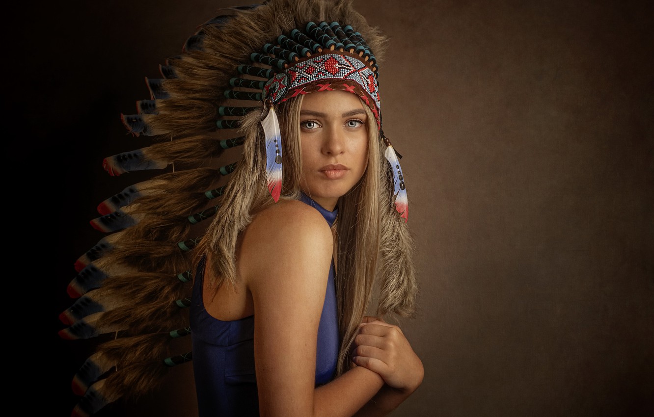 Photo Wallpaper Look, Girl, Portrait - Girl - HD Wallpaper 