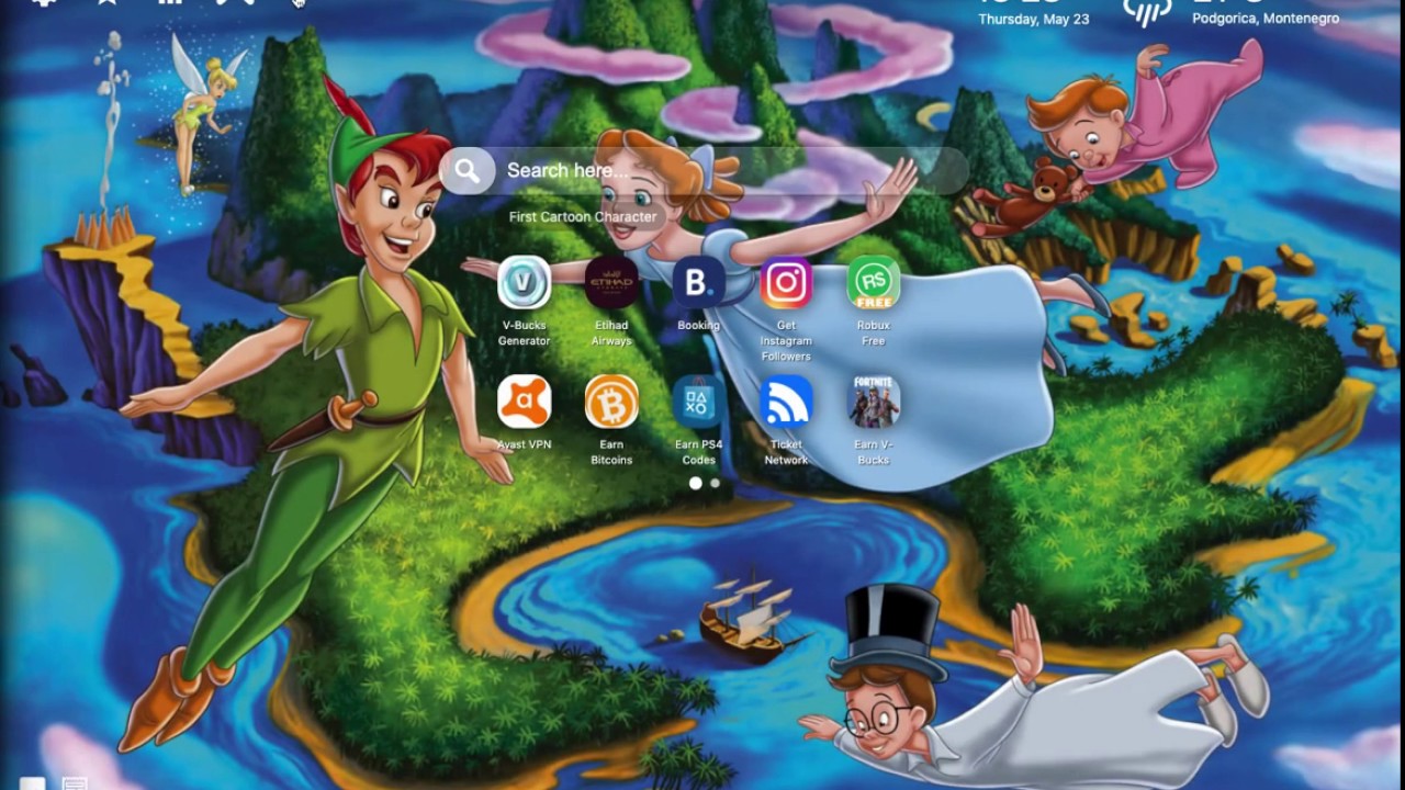 Peter Pan Settings - HD Wallpaper 