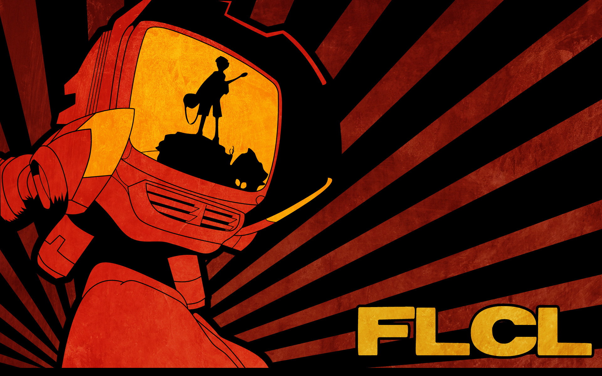 1920x1200, Wallpaper Flcl Fooly Cooly 
 Data Id 206675 - Flcl Background - HD Wallpaper 