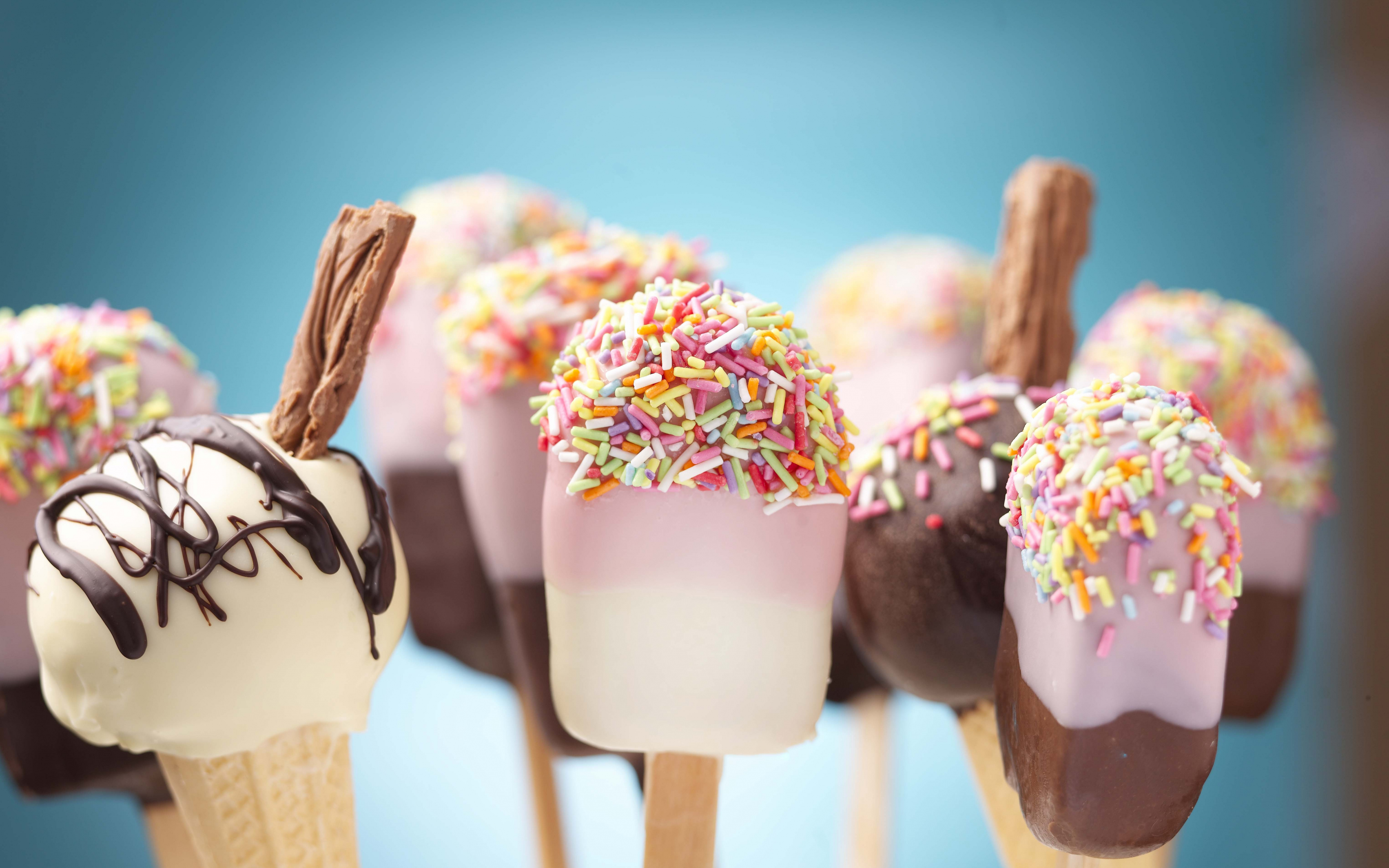 Wallpaper Ice Cream, Candy, Close Up - Ice Cream - HD Wallpaper 