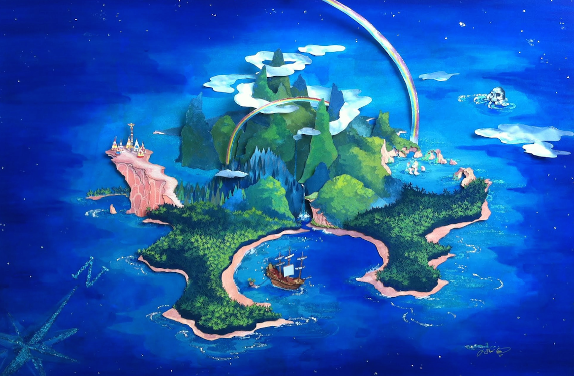 Wallpaper Aljanh - Peter Pan Disney Neverland - 1166x764 Wallpaper