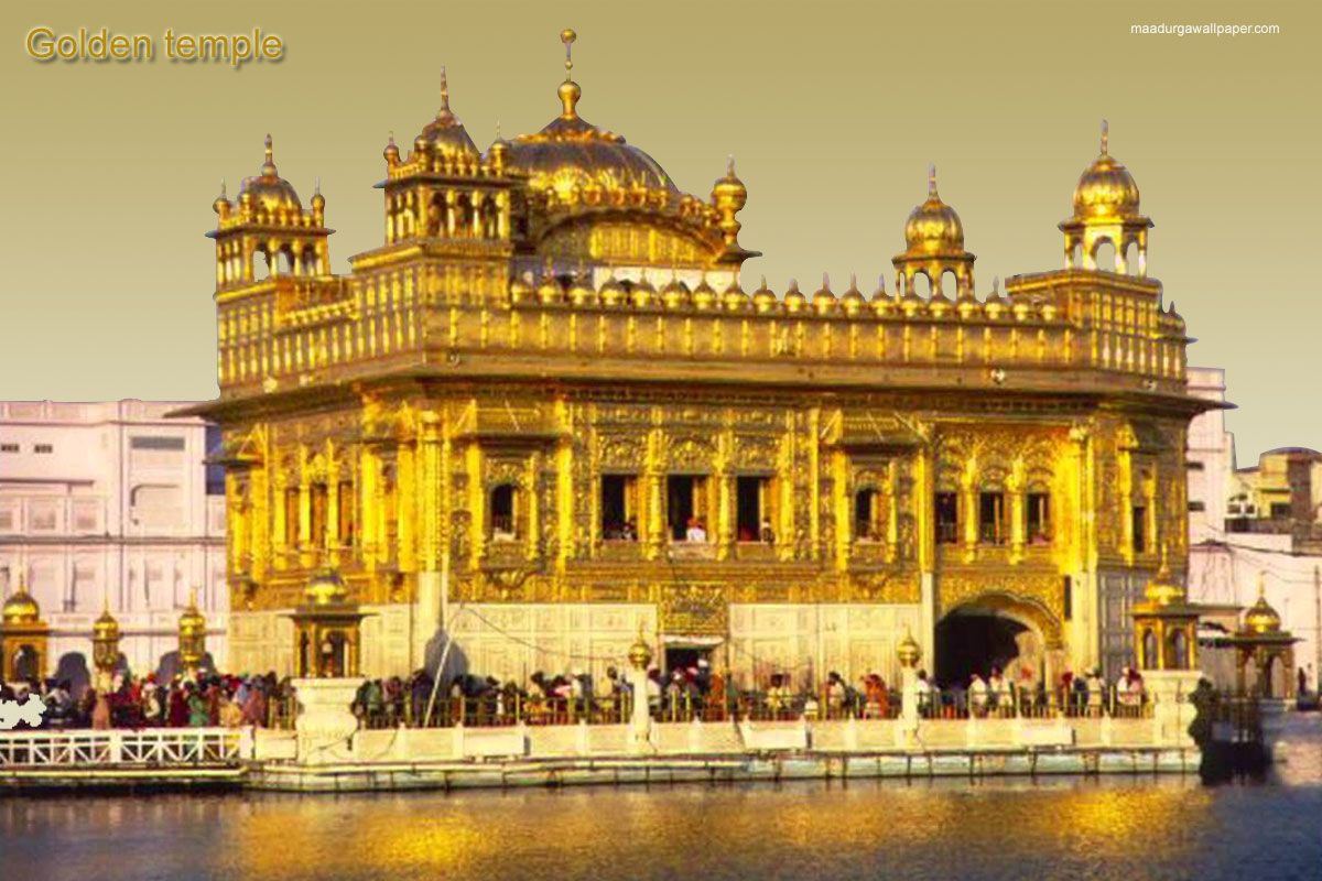 Golden Temple - HD Wallpaper 