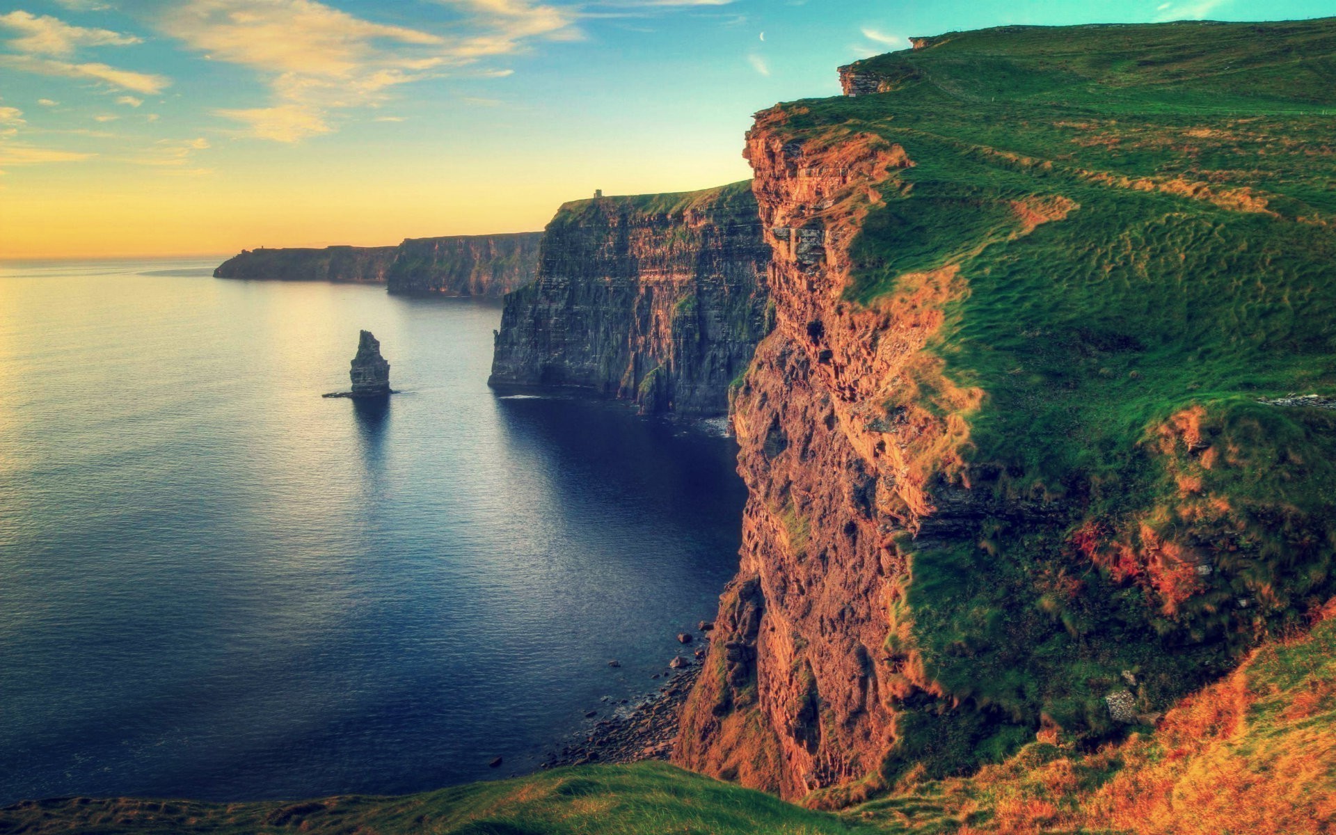 Cliffs Of Moher Hd - HD Wallpaper 