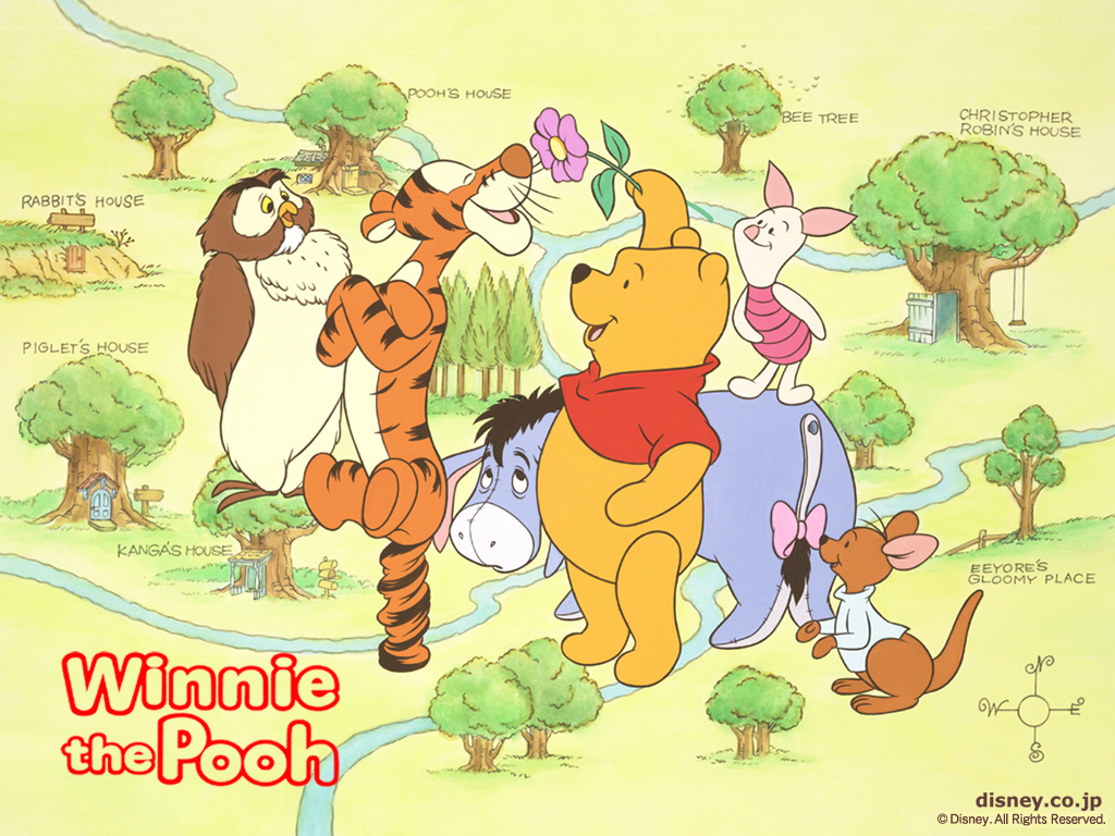 Winnie The Pooh Wallpaper - Winnie The Pooh - HD Wallpaper 